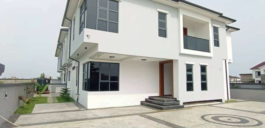 FIVE(5) BEDROOM FULLY DETACHED DUPLEX WITH A ROOM BQ