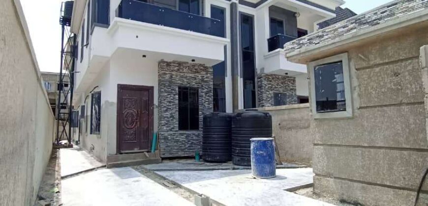 Newly Built 4 Bedroom Semi Detached Duplex With Bq For Sale