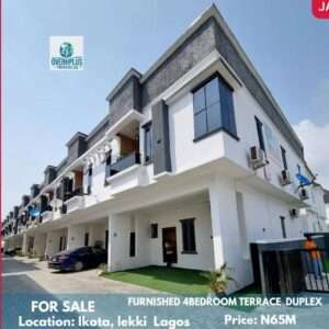 Read more about the article FURNISHED 4BEDROOM TERRACE DUPLEX